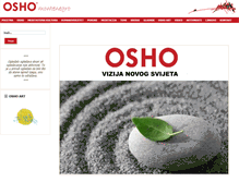 Tablet Screenshot of osho-yu.me